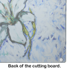 Lily Glass Cutting Board