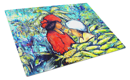 Market Day Glass Cutting Board