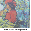 Market Day Glass Cutting Board