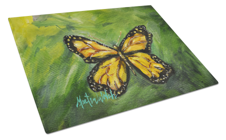Monarch Glover Fly Butterfly Glass Cutting Board