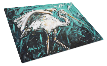 Heron Stretch Glass Cutting Board
