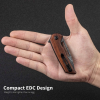 CIVIVI Odium Knife Damascus Blade + Cuibourtia Wood Handle