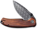 CIVIVI Pintail Knife Damascus Blade + Cuibourtia Wood Handle