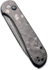 CIVIVI Elementum Knife Button Lock Damascus Blade