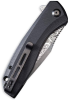 CIVIVI Baklash Knife Damascus Blade + Black G10 Handle
