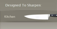 Lansky 9" Steel Sharp Stick Comfort Grip Sharpening Rod Butcher's Style
