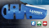 Lansky QuadSharp Pocket Sharpener Multi-Angle Carbide & Ceramic Stones