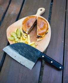 Cleaver Knife (Color: Black)