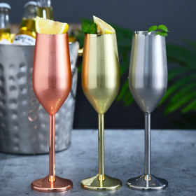 Happiest Hours Cocktail Glasses Let The Party Begin (Color: All 3 Flute Pairs  ( 6 pcs))