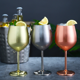 Happiest Hours Cocktail Glasses Let The Party Begin (Color: All 3 Goblet Pairs ( 6 pcs))