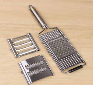 Vegetable And Fruit Slicer Stainless Steel Peeler (Option: Stainless Steel)