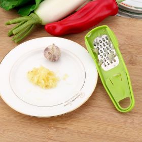 Garlic Masher Seasoning Grinder (Option: Simple packing-Light green)