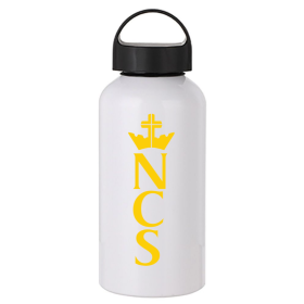 Northwest Christian School Water Bottle (Color: gold)