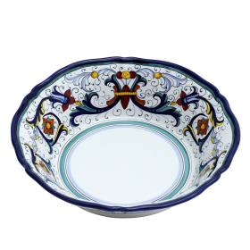VECCHIA DERUTA Bowls for Serving Pasta or Salad (Style: Serving Salad/Pasta Bowl)