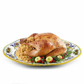 RAFFAELLESCO Platter (Style: Hexagonal Large Serving Platter)