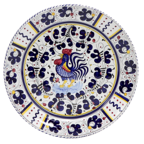 ORVIETO ROOSTER Charger (Style: Charger Buffet Platter)