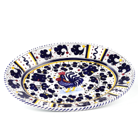 ORVIETO ROOSTER Platter (Style: Serving Oval Platter)