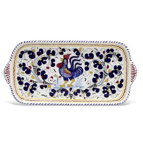 ORVIETO ROOSTER: Serving Tray (Style: Rectangular Tray)
