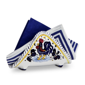 ORVIETO ROOSTER Napkin Holder (Style: Napkin Holder)