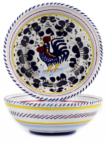 ORVIETO ROOSTER Coupe Bowls (Type: Coupe Soup Pasta Bowl)