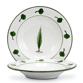 GIARDINO Pasta/Soup Rim Plate (Style: Rim Pasta Soup Plate)
