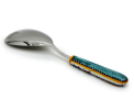 Serving 'Risotto' Spoon Ladle with 18/10 stainless steel cutlery.
