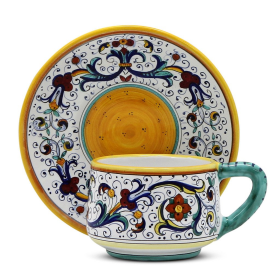 RICCO DERUTA Cups & Saucers (Type: Cup and Saucer)