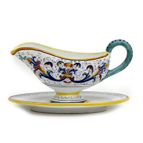 RICCO DERUTA Sauce Boat (Style: Gravy Sauce Boat with Tray)