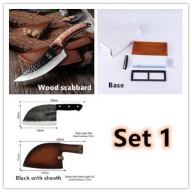 Artificial Forging Chopping Knives (Option: Set 1)