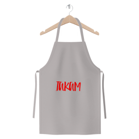 IAKAM Red Premium Jersey Apron (Color: Light Grey, size: One Size)
