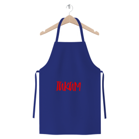 IAKAM Red Premium Jersey Apron (Color: Royal Blue, size: One Size)
