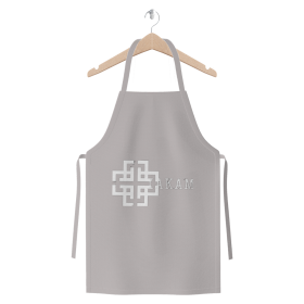 KAM S9 Premium Jersey Apron (Color: Light Grey, size: )