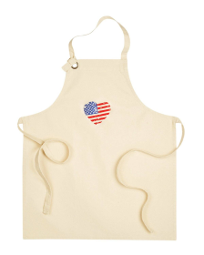 Heavy Duty Cotton Canvas Chef Apron Cozyville Apron (Style: USFLAG)