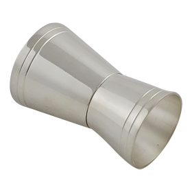 Double Jigger Straight sided (Color: Silver)