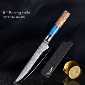 Kitchen Chef’s Knife Set (Option: Boning Knife)