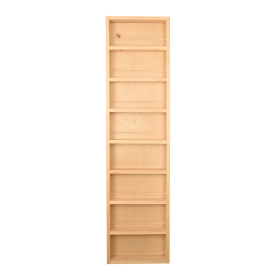 Miami On the Wall Spice Rack (Style: 155, Finish: Unfinished Wood)