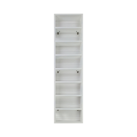 Miami On the Wall Spice Rack (Style: 955, Finish: White Enamel)