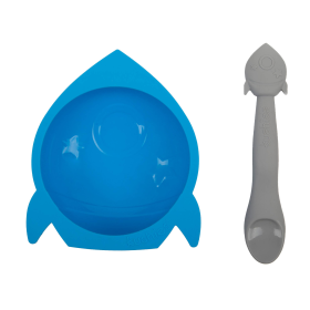 Silibowl & Spoon Boy (Color: Boy)