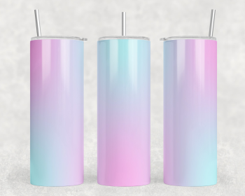 Pastel - 20 oz Steel Skinny Tumbler - Optional Blue Tooth Speaker - Speaker Color will Vary (Style: Speaker)
