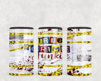 True Crime Junkie  Steel can hugger - optional speaker (Style: No Speaker)