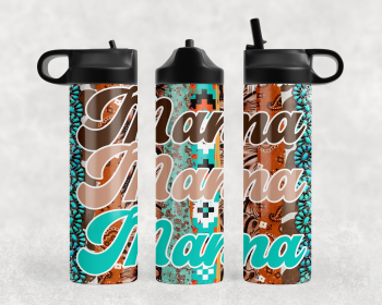 Western mama Steel Water Bottle (Style: 312320252)