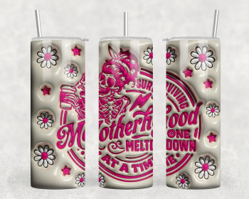 motherhood 20 oz Steel Tumbler With Or Without Bluetooth Speaker (Style: No Speaker)