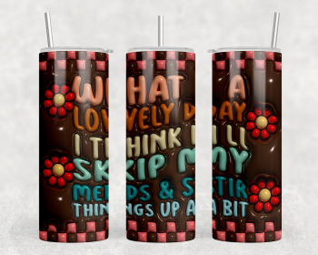 Stir things up a bit 20 oz Steel Tumbler With Or Without Bluetooth Speaker (Style: No Speaker)