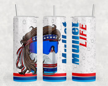 mullet life 20 oz Steel Tumbler With Or Without Bluetooth Speaker (Style: No Speaker)