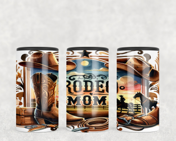 rodeo mom  Steel can hugger - optional speaker (Style: Speaker)