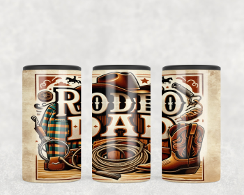 rodeo dad  Steel can hugger - optional speaker (Style: Speaker)