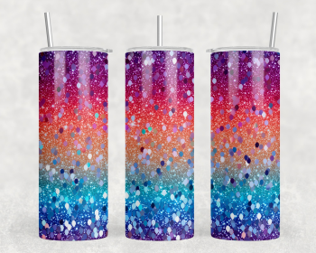 sparkle 20 oz Steel Tumbler With Or Without Bluetooth Speaker (Style: Speaker)