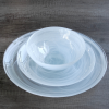 NUAGE Glass Dinnerware Set