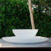 NUAGE Glass Dinnerware Set