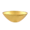 AURA 6" Gilded Glass Soup Bowl